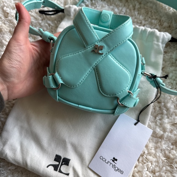 Courreges Loop X mini leather bag - Picture 2 of 7